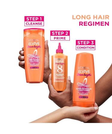 L'Oreal Paris Elvive Dream Lengths 8 Second Wonder Water Detangling Lamellar Rinse Out  6.8 Ounce - Buy Online on GoSupps.com