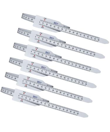 Hemobllo Flexible Measuring Tape baby head circumference measuring ruler professional plastic infant head circumference tape 56cm for baby  babies  child  pediatrics ( white 56cm ) Body Set