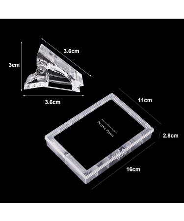 120 Pieces Artificial Fingernails Set - Dual-Ended Acrylic Brush & Nail Tip Clips for DIY Nail Art - Perfect for Women & Girls - Buy Online on GoSupps.com