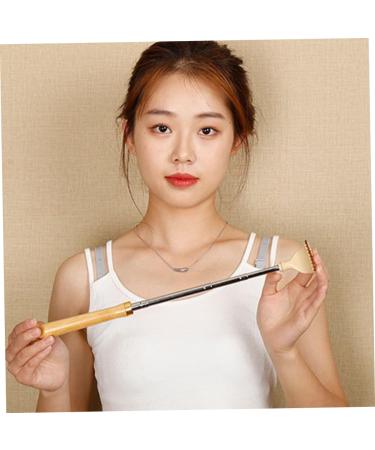 Beavorty Shiatsu Neck and Shoulder Massager - Bamboo Tension Relief Tool for Back Pain & Itching - Long Handle Scraper for Ultimate Comfort - Buy Online on GoSupps.com