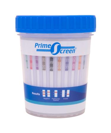 Prime Screen Drug Test Cup 16 Panel Kit (AMP,BAR,BUP,BZO,COC,mAMP,MDMA,MOP/OPI,MTD,OXY,PCP,THC, ETG, FTY, TRA, K2) -5 Pack-CDOA-9165EFTK