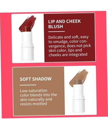 NULYLU 1 Set Contour Stick Blush Stick Facial Kit Highlighter Pen Neopentyl Di(ethylhexanoate) Ester - Buy Online on GoSupps.com