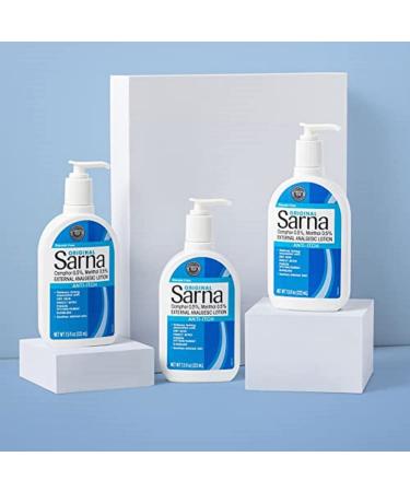 Sarna Anti-Itch Lotion Original 7.5 Fl Oz - Pack of 3 | Relieve Itching & Dry Skin - Buy Online on GoSupps.com