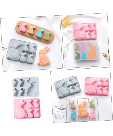 Zerodeko 2pcs Easter Cake Mold Gummy Molds Soap Mold Silicone Molds Silicone Cake Mold Easter Baking Mold Fondant Molds Chocolate Molds Silicone Baking Supply Easter Rabbit Mold - Buy Online on GoSupps.com