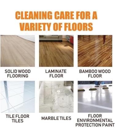 Powerful Decontamination Floor Cleaner Natural Decontamination Floor Cleaner with Fresh Lemon Smell Polishing Brightening Tile Cleaner for Cleans Hardwood Tile and Floors (2PCS) - Buy Online on GoSupps.com