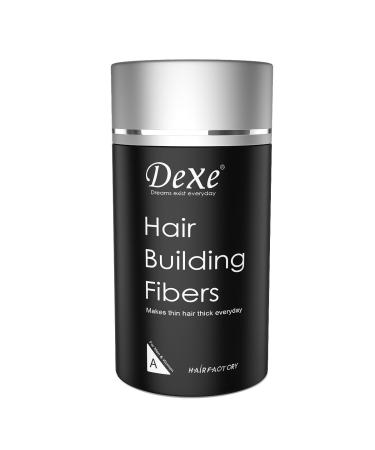 Black Hair Building Fibers - Hair Thickener for Men & Women with Fine Hair - Buy Online on GoSupps.com