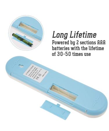 Portable Toothbrush Sterilizer Box | Effective Toothbrush Disinfectant for International Shipping - Buy Online on GoSupps.com