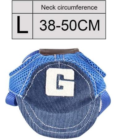 Adjustable Dogs Baseball Cap with Ear Holes - Breathable Sun Hat for Summer Travel - Perfect for Pets & Puppies - Buy Online on GoSupps.com