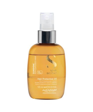 Alfaparf Milano Semi di Lino Sunshine Protective Hair Oil - Two-Phase Spray Oil Serum with UV Filters for Sun Exposed Hair Protection - For Shiny Soft Disciplined and Protected Hair