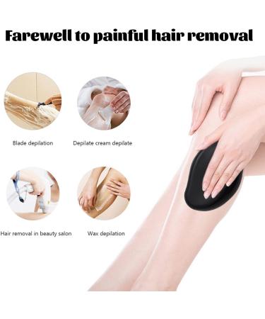 Manual Epilator Gentle Exfoliating Glass Epilator Painless Magic Crystal Hair Removal 2022 New Magic Crystal Epilator Skin Exfoliating Tool for Any Parts of Arms and Legs (black) - Buy Online on GoSupps.com