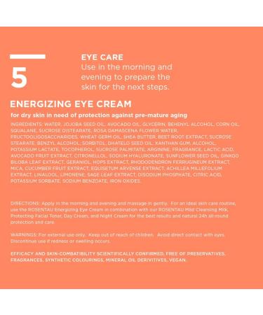 Annemarie B rlind Rosenau Vitalizing Eye Cream 15ml - Vegan Anti-Aging Formula Reduces Aged Skin Cells Ships Internationally - Buy Online on GoSupps.com