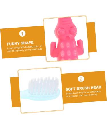FRCOLOR 24-Pack Small Crocodile Baby Toothbrush - Manual Massage Devices & Finger Protection - Safe Cotton Oral Care Tools for Children - Buy Online on GoSupps.com