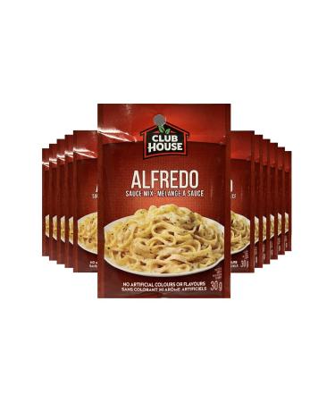 Club House Dry Sauce/Seasoning/Marinade Mix Alfredo 30g Case Pack 12 Count