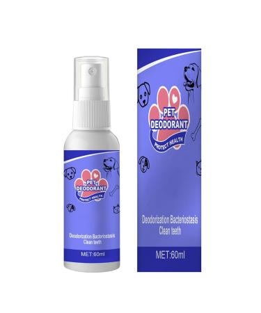 Dog Breath Freshener Spray - Dog Mouthwash Fresh Breath with Natural Ingredients | Flavored Tooth Cleaning Treatment | Eliminates Breath/a