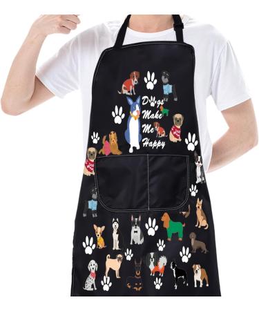BNQL Dog Care Apron - Waterproof & Cute Cooking Apron for Dog Trainers & Groomers | Perfect Gifts for Dog Lovers - Buy Online on GoSupps.com