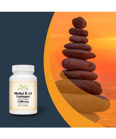 Best Metholated b12 Vitamin & B12 with Folic Acid Supplement - with Vitamins B-6 Folic Acid Biotin - Support Cardiovascular Health Healthy Immune System Brain & Nerve Function - 100 Lozenge - Buy Online on GoSupps.com