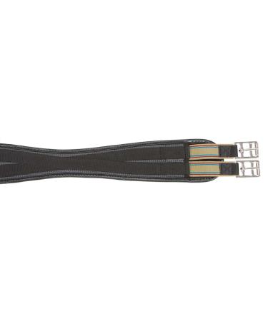 Kerbl saddle girth PU curved black length 140 cm