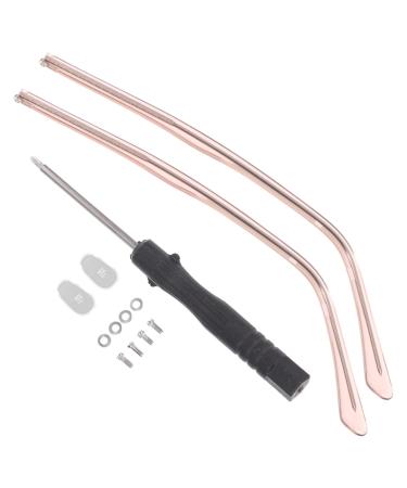 Villcase accessories 1 pair of glasses accessories glasses bruise nest replace glasses bracket replacement screw bracket bracket replacement bar glasses replacement bars+for+glasses ear metal reading glasses baby