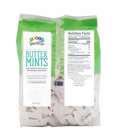 Hospitality Mints Buttermints - Individually Wrapped with Thank You Message - 26 Oz - Buy Online on GoSupps.com