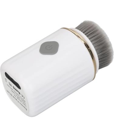 Electronic Facial Exfoliator Dual Head Rechargeable IPX7 Silicone Waterproof Electric Scrubber 2 Gears for Daily Life Cleansing - Buy Online on GoSupps.com