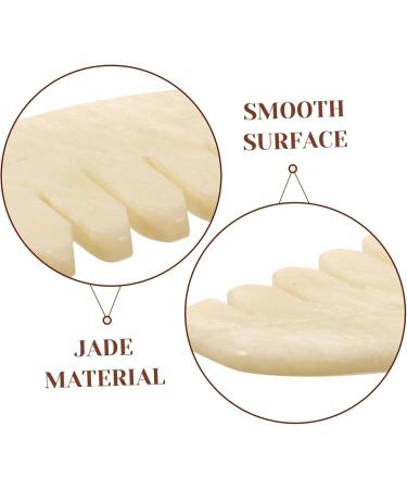 Buy Kombiuda Jade Massage Comb - Scalp & Body Massage Tool for Ultimate Relaxation | International Shipping Available - Buy Online on GoSupps.com