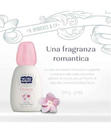  Neutro Roberts Pack of 6 x 75ml bottles of Roberts Monoi and Freesia Fresh Spray Deodorant zero gas 0% aluminum salts 48h - Buy Online on GoSupps.com