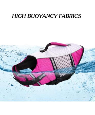 Cit toile Adjustable Life Jacket for Small Dogs - Buoyant & Safe for Water Sports | Pink - Ideal for Chihuahuas Dachshunds & Bulldogs - Buy Online on GoSupps.com