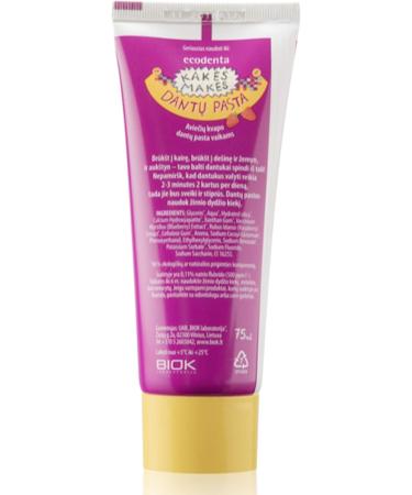 Kake Make Organic Kids Toothpaste (Raspberry) - Buy Online on GoSupps.com