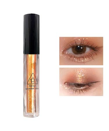 Liquid Eyeshadow | Gel Eyeshadow | Liquid High-pigmented and Waterproof Long Lasting Quick-Drying Eyeshadow Holographic Eyeshadow Frifer 04#