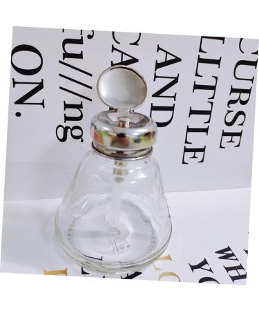 minkissy Nail Polish Remover Bottle Liquid Dispenser Lockable Pump Dispenser Liquid Containers Push down Pump Bottle Terrarium Glass Containers for Liquids Pumping Bottle To Pump Water - Buy Online on GoSupps.com