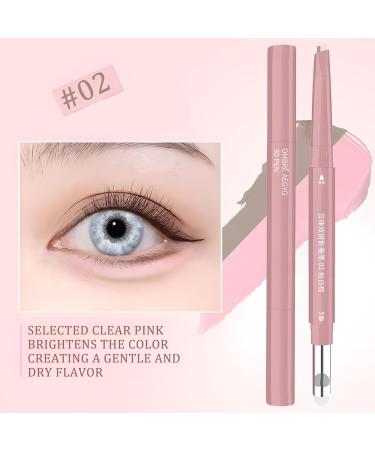  Buerfu Brightening Concealer Pencil | Double-Ended Illuminating Eye Contour Pencil | 2.5g Long-Lasting Face Makeup Natural Radiance | Perfect for Travel Weddings Meetings and On-the-Go - Buy Online on GoSupps.com
