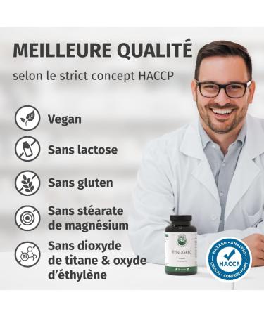 Fenugrec Gelule - Haute dose: 2600mg avec 50% de saponines - V g talien Test en laboratoire Sans lactose Sans gluten - 240 capsules - Green Naturals  - Buy Online on GoSupps.com