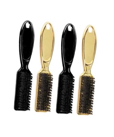 Fomiyes 4 pieces of beard brush shaving brush for men beard nursing brush hairdresser.