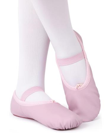 Kefiyis Pink Leather Ballet Shoes for Girls & Women - Perfect Dance Slippers (34 EU) - Buy Online on GoSupps.com