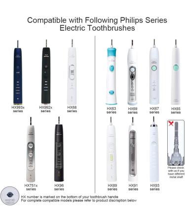 Buy Electric Toothbrush Metal Shaft & Link Rod - Compatible with Philips HX9900 HX6800 HX7500 HX751v HX9690 Series - Fast International Shipping - Buy Online on GoSupps.com