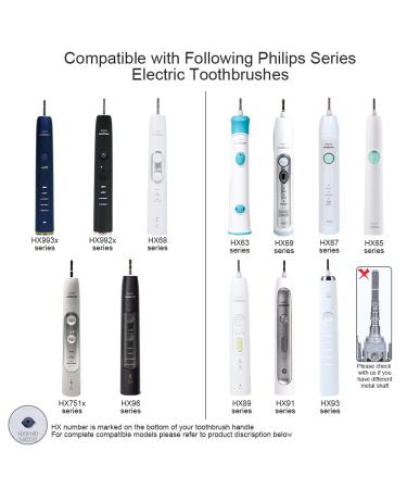 Rubber Seal Replacement Parts for Philips Electric Toothbrushes | Compatible with HX751v, HX6810, HX9690, HX9957, HX6836, HX992B, HX993W Series - Buy Online on GoSupps.com
