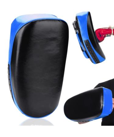 Taekwondo Kick Pads Karate Pu Leather Thai Kick Pads Training Pads Martial Arts Boxing Shield Training for Men Women Gym 1pc
