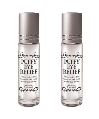(Set/2) Puffy Eye Relief Powerful Roll-on Cools Skin Reduces Under Eye Bags