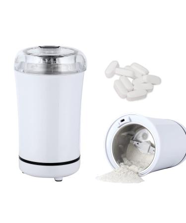 Electric Multifunctional Grinder.Electric Pill Crusher Grinder for Small or Large Pills,to Fine Powder. Pill Crusher Pulverizer Grinder for Elders or Pets. Small Dose Coffee Bean Grinder. (White) - Buy Online on GoSupps.com
