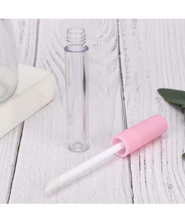 Brrnoo 10-Pack Refillable Lip Gloss Bottles | DIY Empty Lip Balm Containers | Travel Makeup Accessories (2.5 ml Each) - Buy Online on GoSupps.com