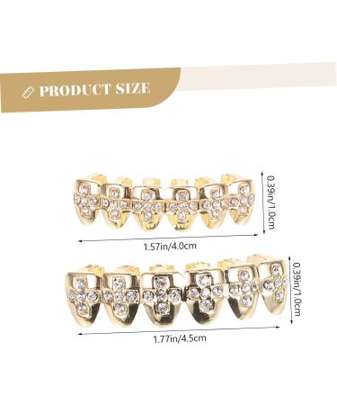 HAPINARY Tooth Gems 1 Set Cosplay Grill Teeth for Grill Teeth for Rappers Braces Bagged - Buy Online on GoSupps.com