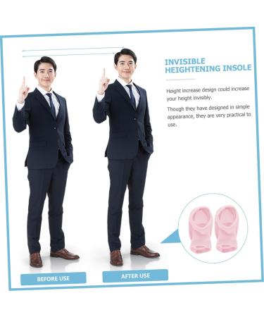 Buy Heel Cover Sports Shoe Pads for Men & Women - Prevent Pain Boost Comfort | Pink Insole 12.5x12cm - Buy Online on GoSupps.com