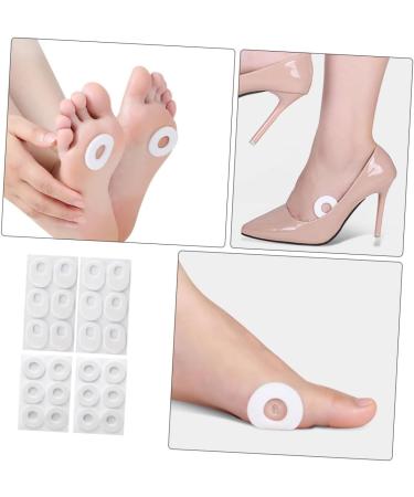 DOITOOL 4 Sheets Corn Stickers Invisible Tape Stickers Supplies Corn Protectos Pads for Foot Soft Foam Cushions Self- Adhesive Corn Cushion Pads Foot Felt Pads - Buy Online on GoSupps.com