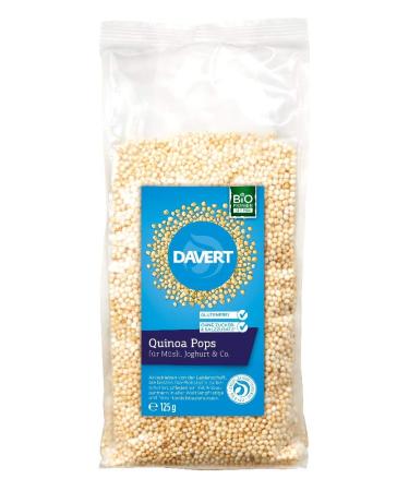 Davert Davert Quinoa Pops Pack of 3 x 125 g