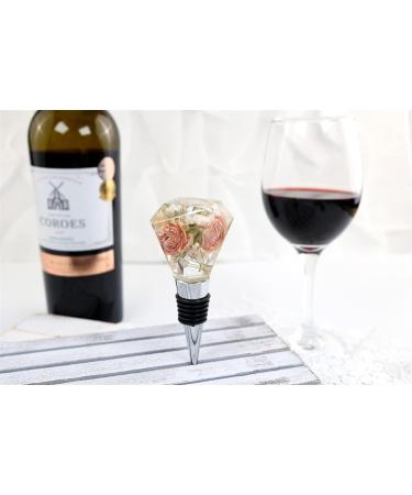 Geometric Spherical Bottle Stopper Resin Molds - 5Pcs Wine Bottle Stopper Crystal Epoxy Silicone Mold with Gems - DIY Casting Crafts - Buy Online on GoSupps.com
