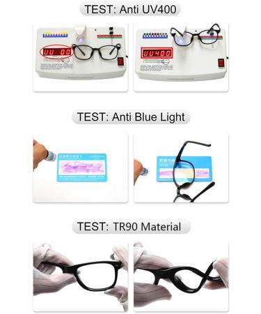 Professional Children's Anti-Blue Light Glasses | Silicone Lenses | Anti-Reflective | Blue & Black - Buy Online on GoSupps.com