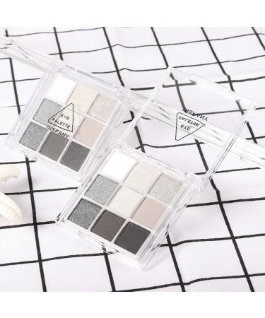 KARNAR Smokey Eye Eyeshadow Palette - 9 Color Cool Toned Shimmer Glitter Shades - Buy Online on GoSupps.com