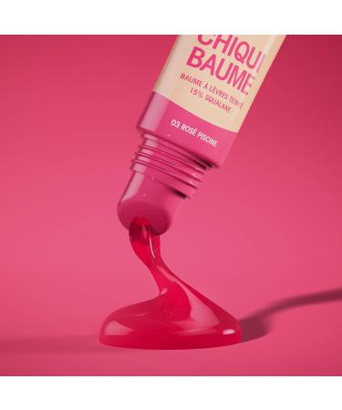  La Proven ale LA PROVENCALE - Chiqui Baume - Hydration and Radiance Boosting Lip Balm - 03 Ros Piscine - Buy Online on GoSupps.com