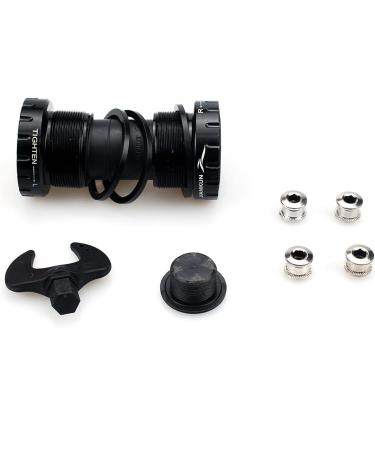 Bike Crank Arm Set 170mm 104 BCD with Bottom Bracket Kit - MTB BMX Road Bicycle - Shimano FSA Gaint Compatible - 32T/Black - Buy Online on GoSupps.com