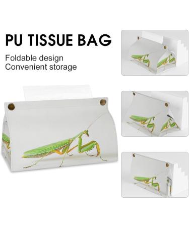 Tissue Box Cover Tissue Box Holder Green and Yellow Mantis Print Tissue Holder Travel Tissue Packs Facial Paper Holder Decorative Holder - Buy Online on GoSupps.com